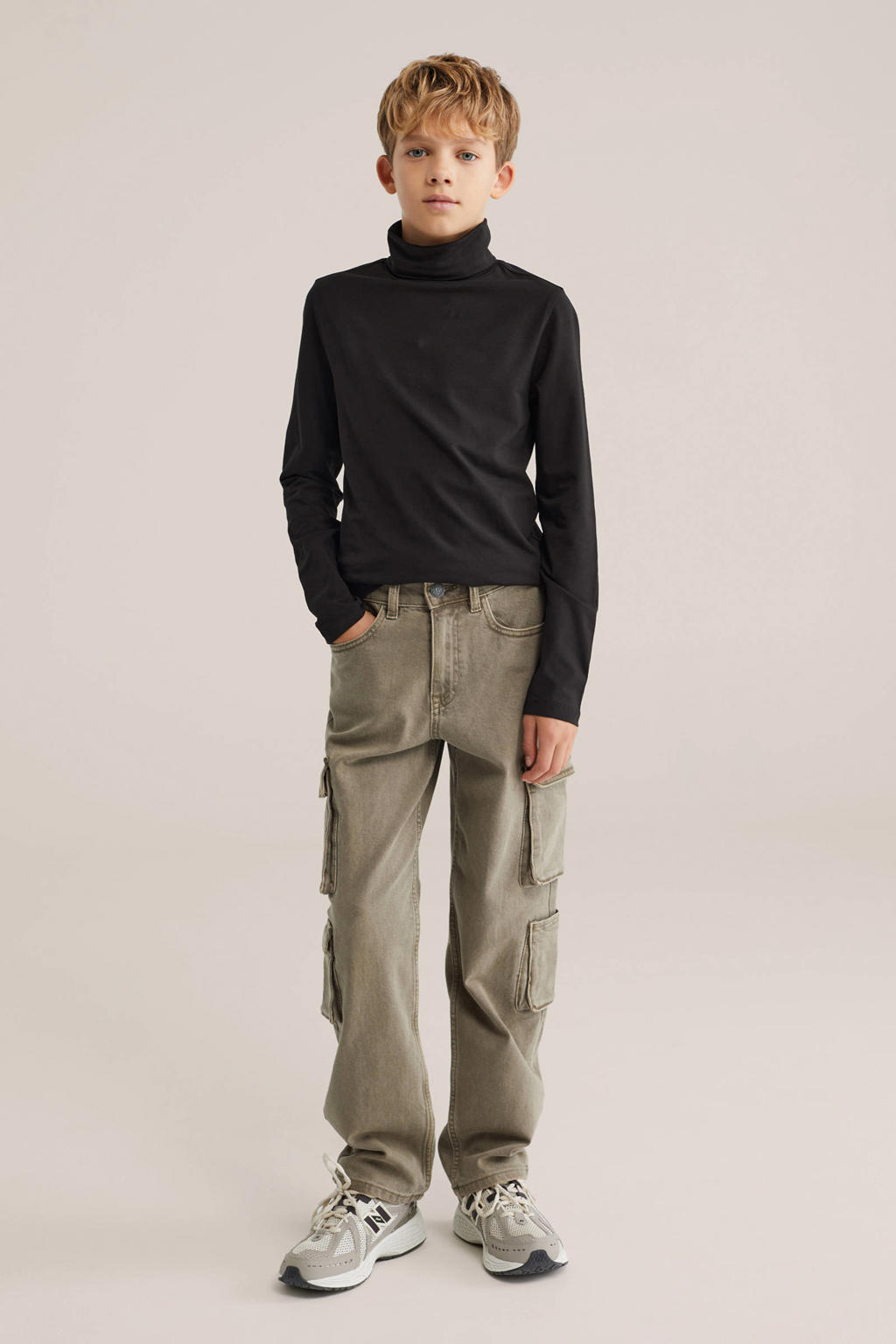 WE Fashion longsleeve zwart