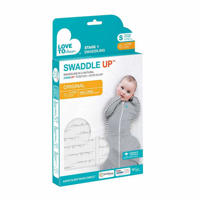 thumbnail: Love to Dream inbakerslaapzak stage 1 Swaddle UP 1.0 dreamer white