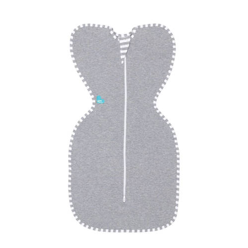 Love to Dream inbakerslaapzak stage 1 Swaddle UP 1.0 grey Inbakerdoek Grijs XS afbeelding