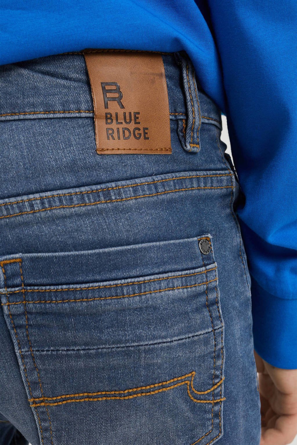 niet Diploma basketbal WE Fashion Blue Ridge super skinny jeans grey blue denim | kleertjes.com