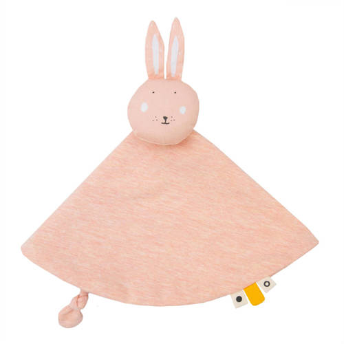 TRIXIE Mrs. Rabbit speendoekje Roze | Speendoekje van