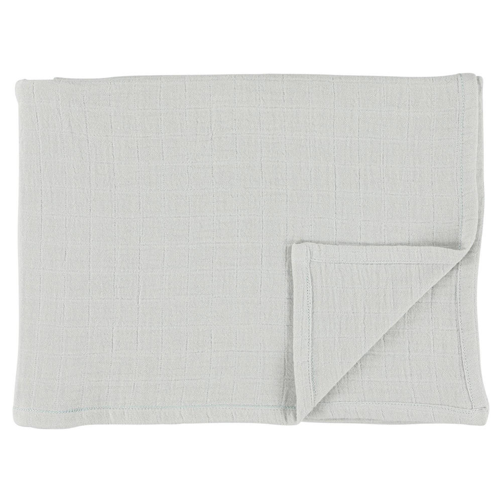 Trixie Bliss swaddle 110x110 cm - set van 2 lichtgrijs