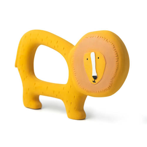 TRIXIE Mr Lion rubberen speeltje geel | Speeltje van