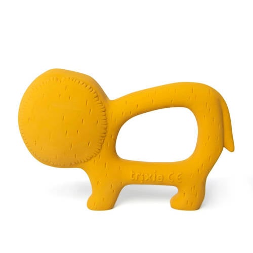 TRIXIE Mr Lion rubberen speeltje geel | Speeltje van