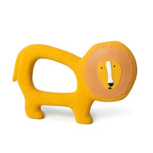  Mr Lion rubberen speeltje geel