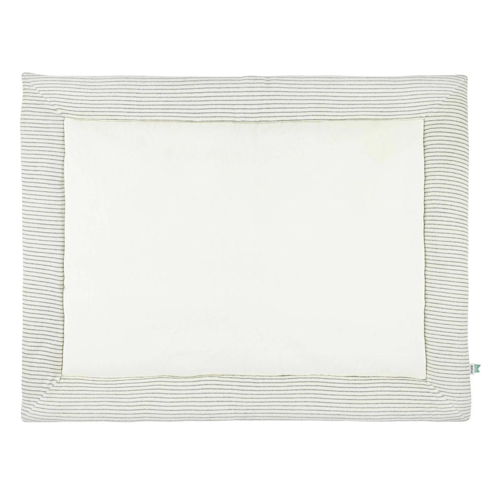 Trixie boxkleed Stripes 75x95 cm ecru/groen