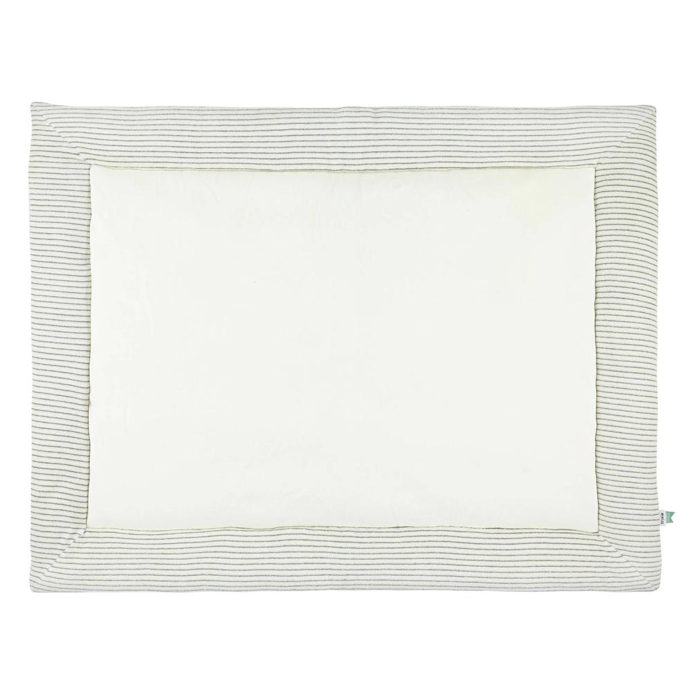Trixie boxkleed Stripes 75x95 cm ecru/groen