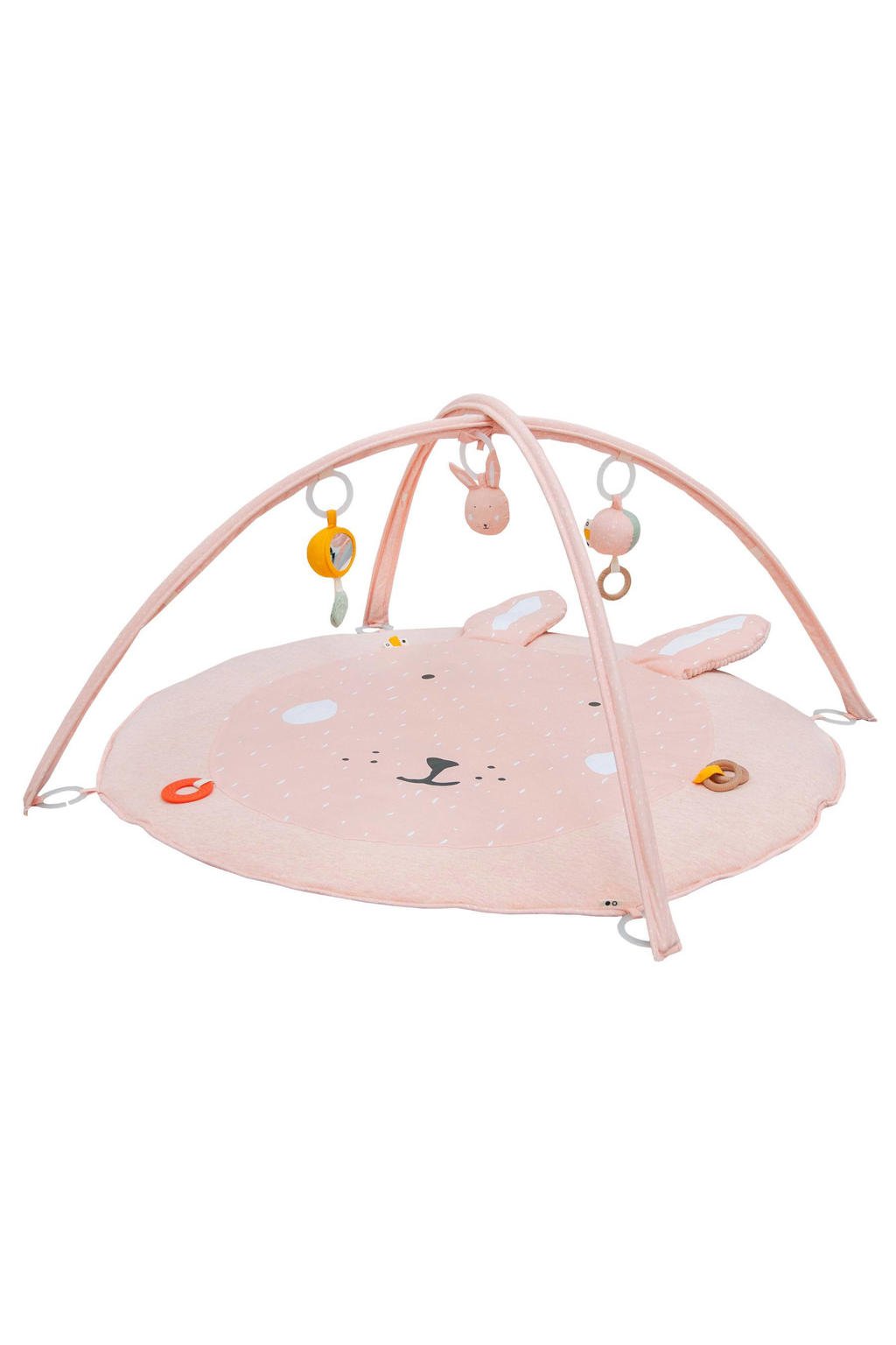 Trixie Mrs. Rabbit speelmat + babygym roze