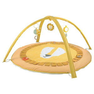 Mr. Lion speelmat + babygym geel