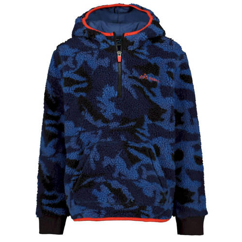 29FT teddy skisweater donkerblauw Skivest Camouflage 