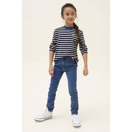 Tumble 'n Dry regular fit jeans Daniella denim dark used Blauw Meisjes Stretchdenim - maat 158 afbeelding