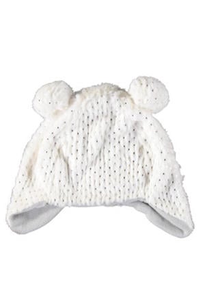 imitatiebont muts offwhite