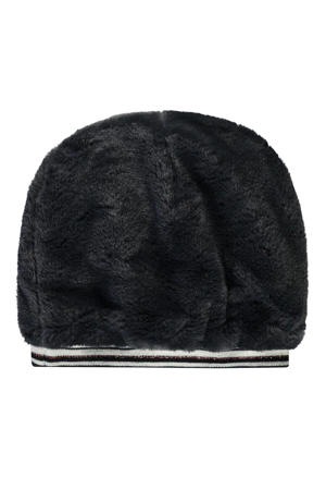 imitatiebont muts donkerblauw