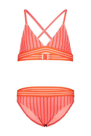 triangel bikini roze/oranje