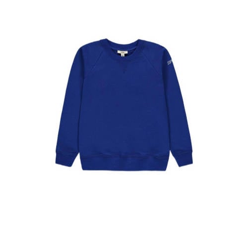 ESPRIT sweater blauw Effen