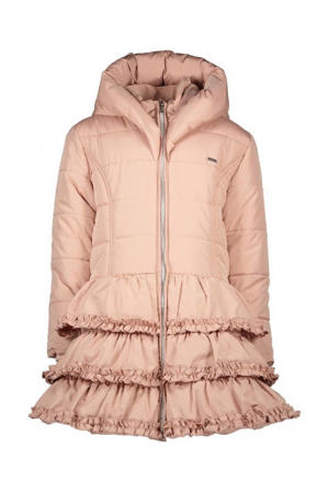 gewatteerde jas roze