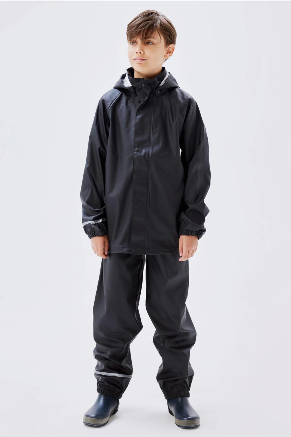 NAME IT KIDS kids regenpak zwart