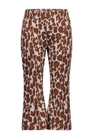 flared broek bruin