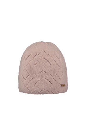gebreide muts roze