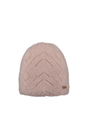 gebreide muts roze