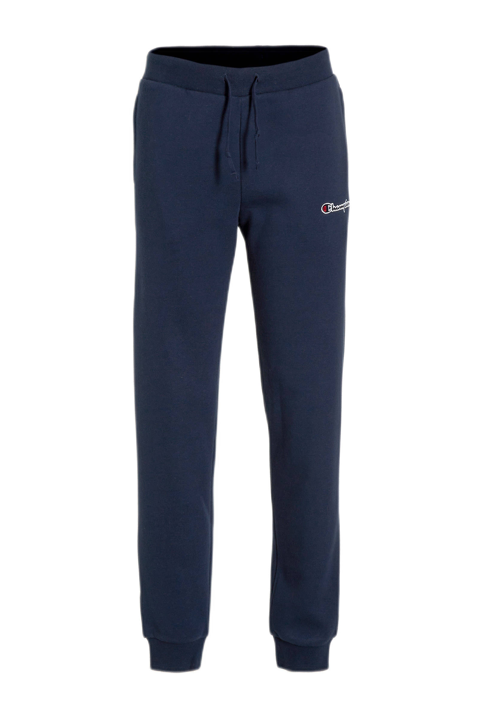 joggingbroek met logo donkerblauw