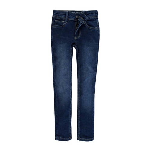 ESPRIT skinny jeans blue dark wash Blauw Meisjes Stretchdenim Effen - 152