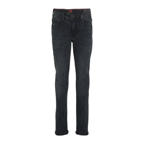 Retour Jeans tapered fit jeans Wyatt black denim Zwart Jongens Stretchdenim - 104