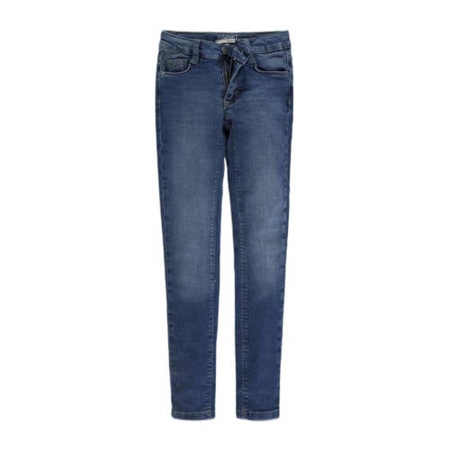 ESPRIT skinny jeans blue denim wash Blauw Meisjes Stretchdenim - 104