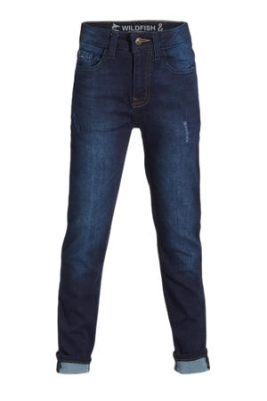 slim fit jeans Keanu donkerblauw