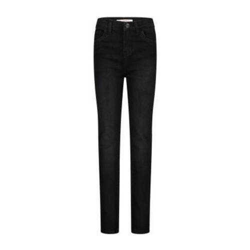 Levi's 720 super skinny jeans black Zwart Meisjes Stretchdenim 