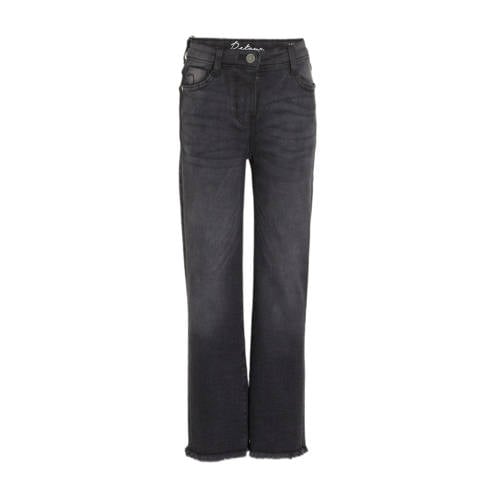 Retour Jeans high waist wide leg jeans Missour black denim Zwart Meisjes Stretchdenim - 104