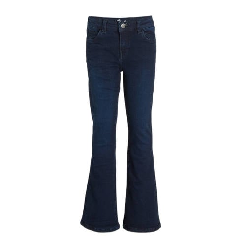 Retour Jeans flared jeans Midar raw blue denim Blauw Meisjes Stretchdenim - 110