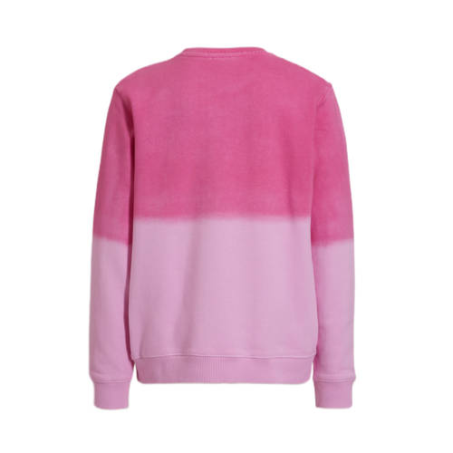 Esprit sweater roze Meisjes Katoen Ronde hals Meerkleurig 104-110