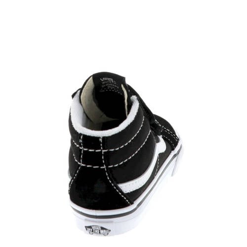 VANS SK8-Mid Reissue V sneakers zwart/wit Jongens/Meisjes Leer Effen