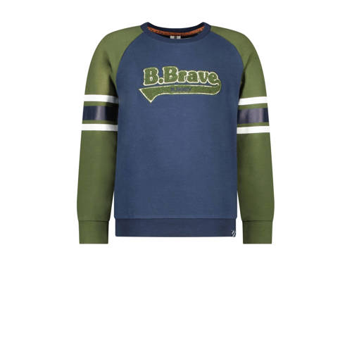 B.Nosy sweater blauw Jongens Katoen Ronde hals Meerkleurig - maat 110 afbeelding