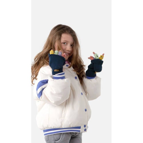 Barts Handschoenen blauw Meisjes Acryl Meerkleurig