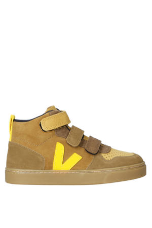 suède sneakers bruin