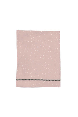 Adorable Dot baby wieglaken 80x100 cm roze/wit