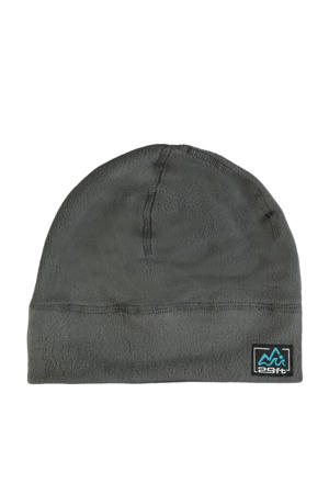 fleece muts antraciet