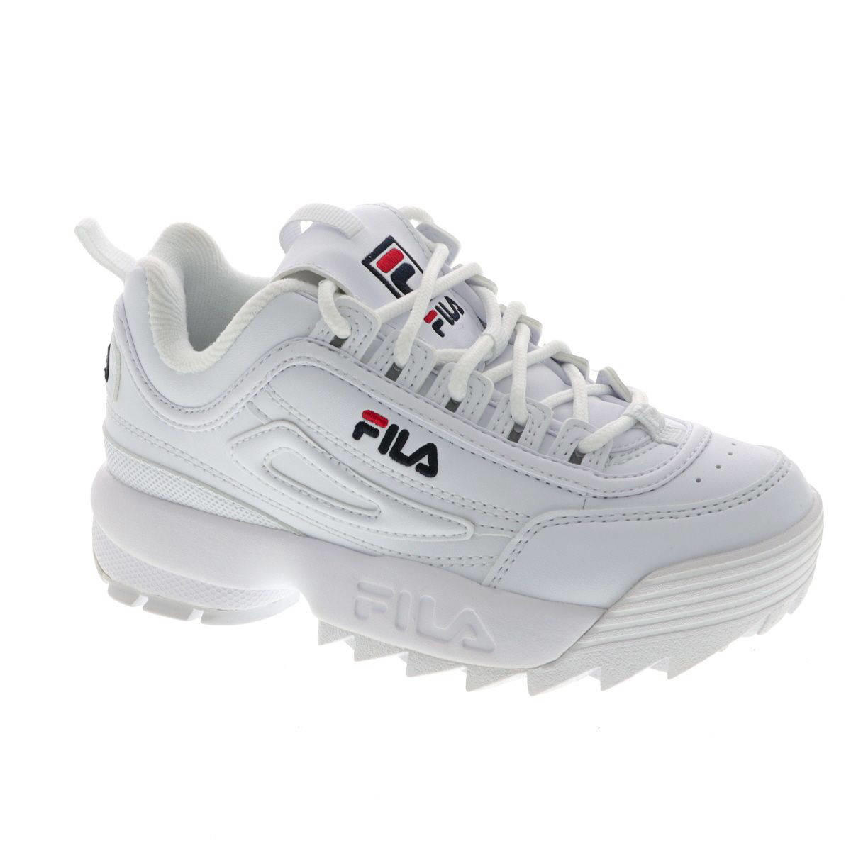 klok Achtervoegsel legaal Fila Disruptor F sneakers wit | kleertjes.com