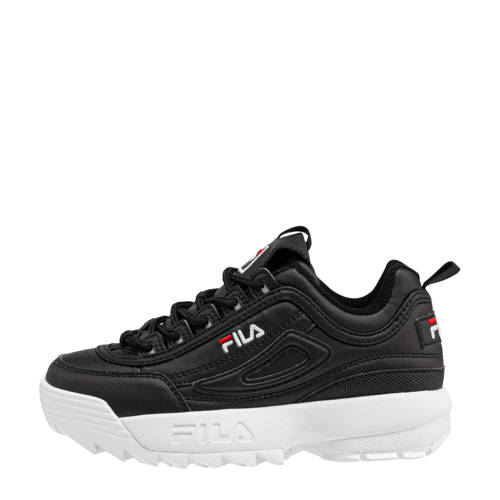 Fila sneakers zwart Jongens/Meisjes Imitatieleer Logo - 36