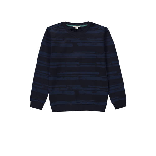 ESPRIT gestreepte sweater blauw Streep