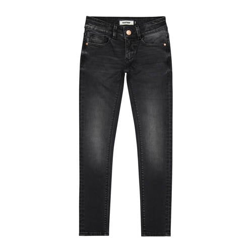 Raizzed skinny jeans zwart Meisjes Stretchdenim Effen - maat 128 afbeelding