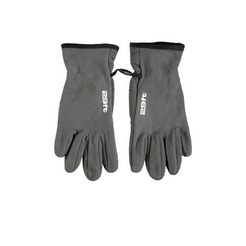 29FT fleece handschoenen antraciet Grijs Jongens/Meisjes Polyester 