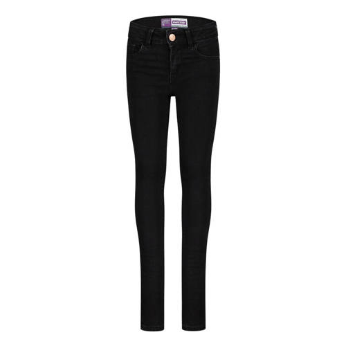 Raizzed high waist skinny jeans Chelsea zwart Meisjes Stretchdenim Effen