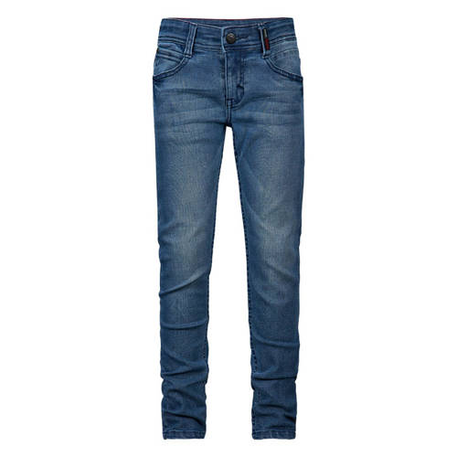 Retour Jeans tapered fit jeans Wyatt light blue denim Blauw Jongens Stretchdenim 