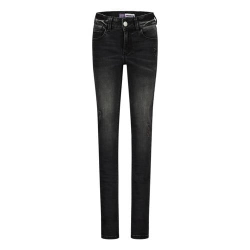 Raizzed high waist skinny jeans Chelsea vintage black Zwart Meisjes Stretchdenim - 104