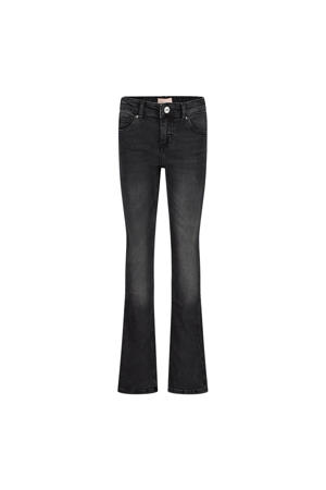 flared jeans KONHUSH washed black