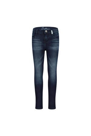 super skinny jeans raw blue denim