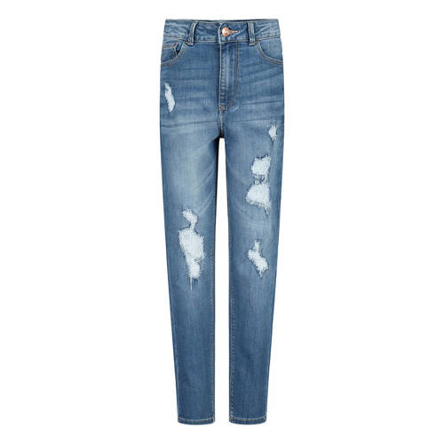 Raizzed regular fit jeans blauw Meisjes Katoen Effen